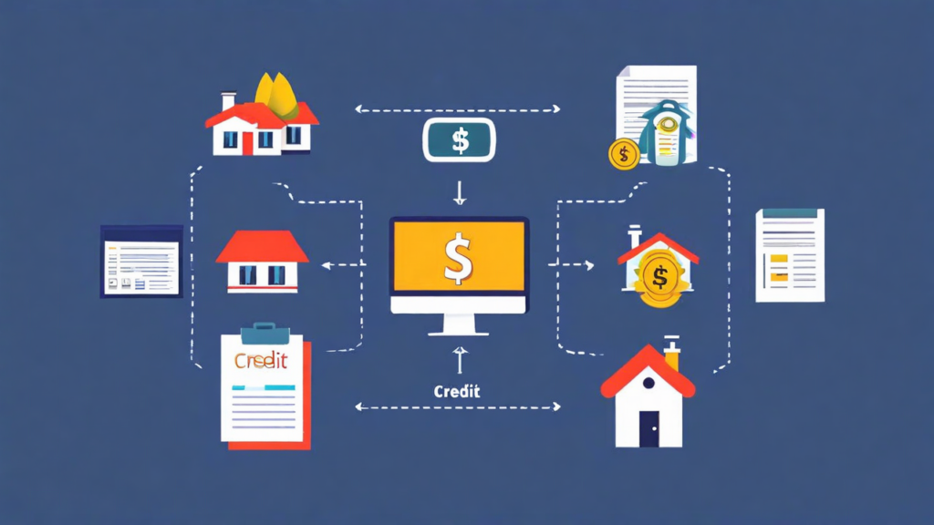 Keep your credit secure while working through home division after divorce. Flowchart outlining steps to safeguard your credit during home division in divorce.