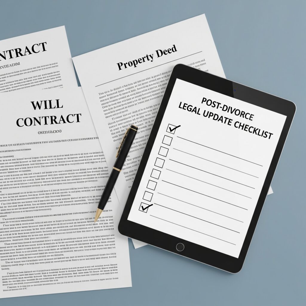 Post divorce Checklist Post divorce Checklist